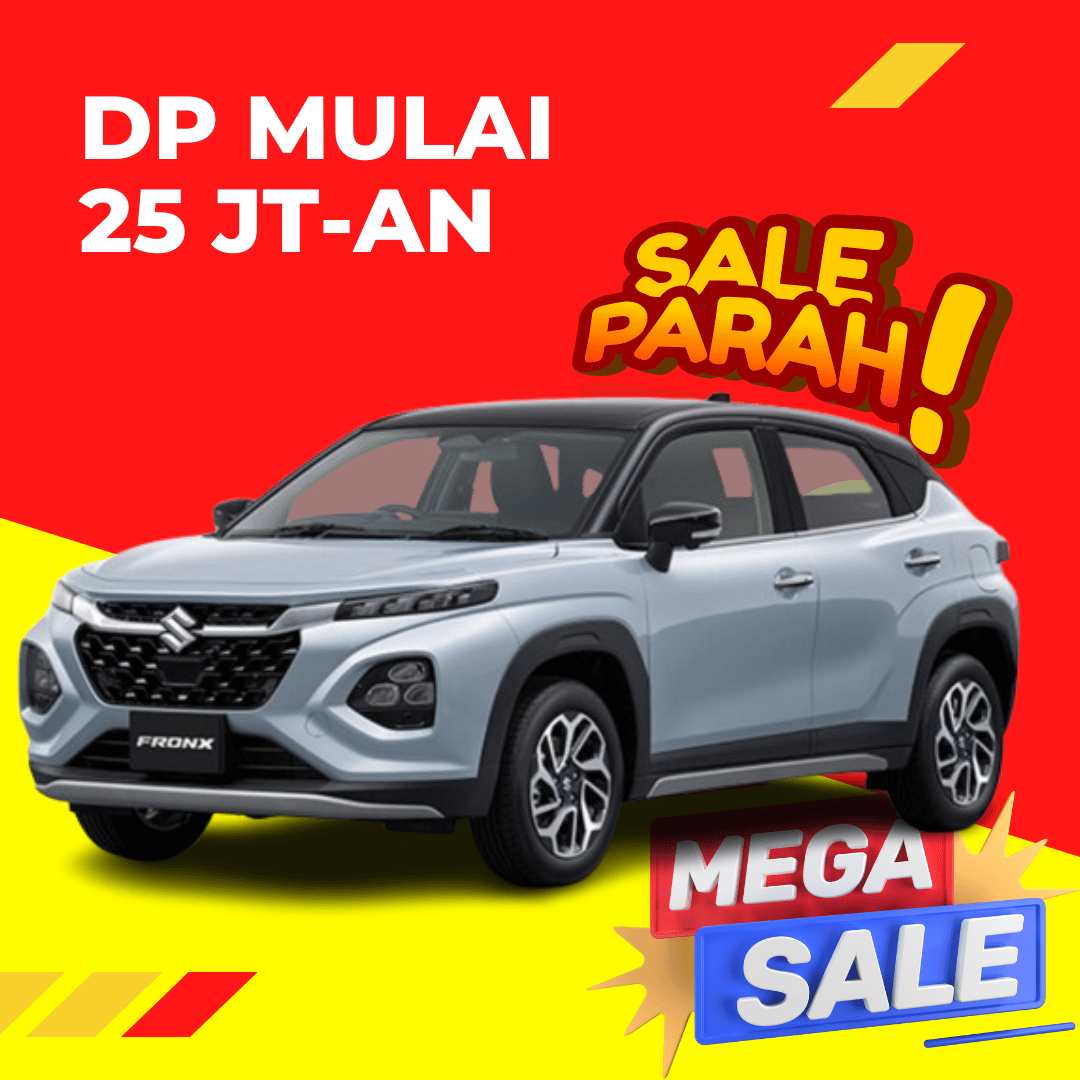 dealer suzuki bintaro - harga fronx - kredit fronx